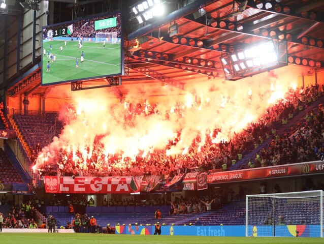 Legia Varšava, fanúšikovia, Chelsea