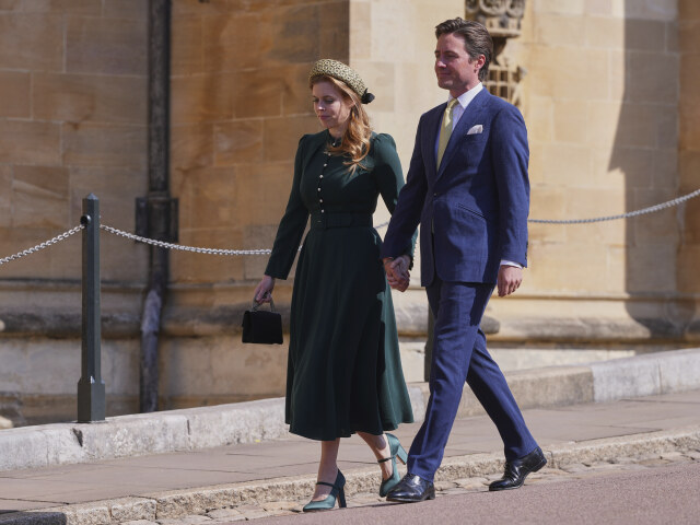 Princezná Beatrice a jej manžel Edoardo Mapelli Mozzi
