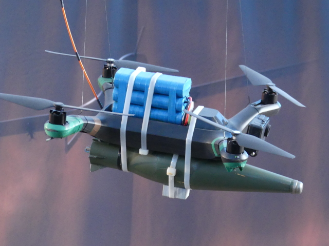 Dron v kodaňskom Vojenskom múzeu