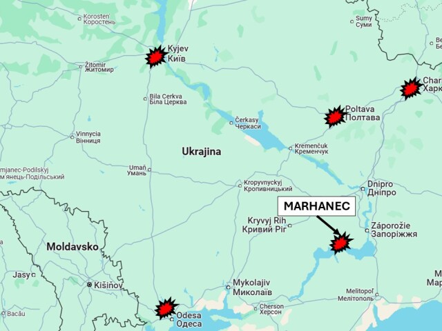 Ukrajina - ruské útoky 23. apríla 2025
