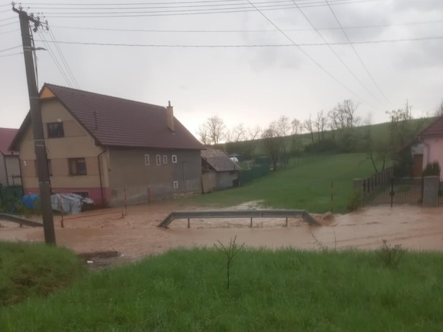 zaplavený dom, Zvolenská Slatina