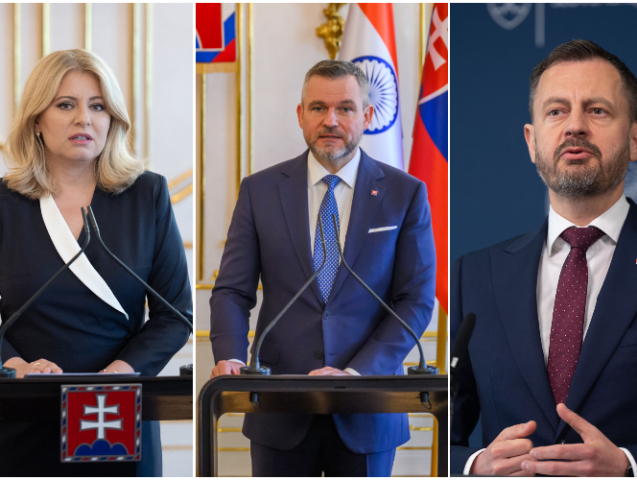 čaputová, pellegrini, heger