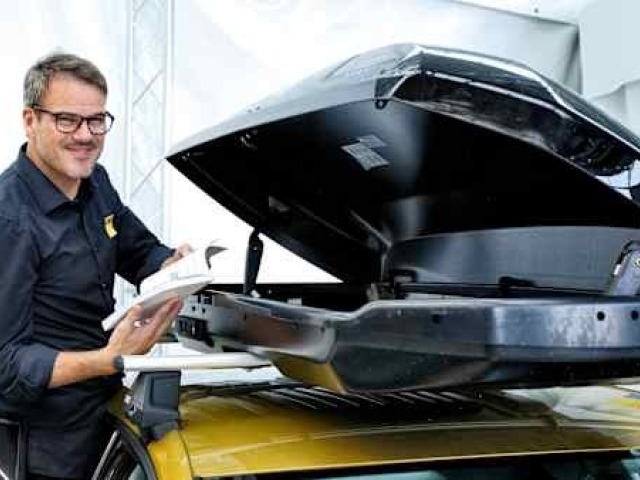 Test strešných nosičov - ADAC 2025