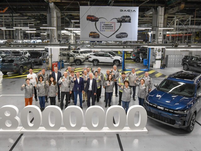 Dacia - 8-miliónov áut 2025