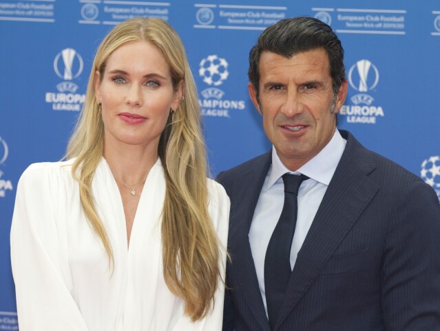 Luis Figo, Helen Svedinová