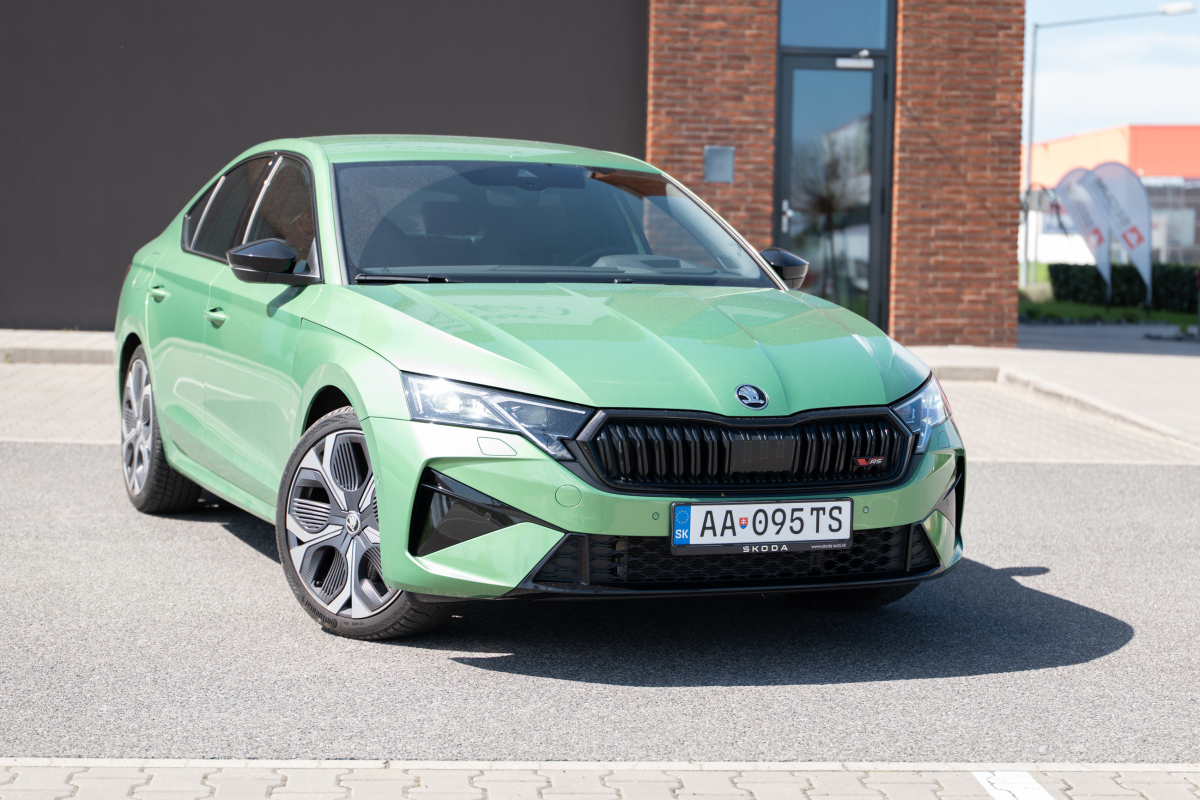 Škoda Octavia RS Liftback - test 2025