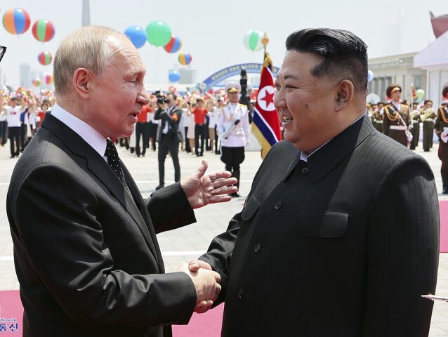 Kim Čong-un, Vladimir Putin, Severná Kórea, KĽDR