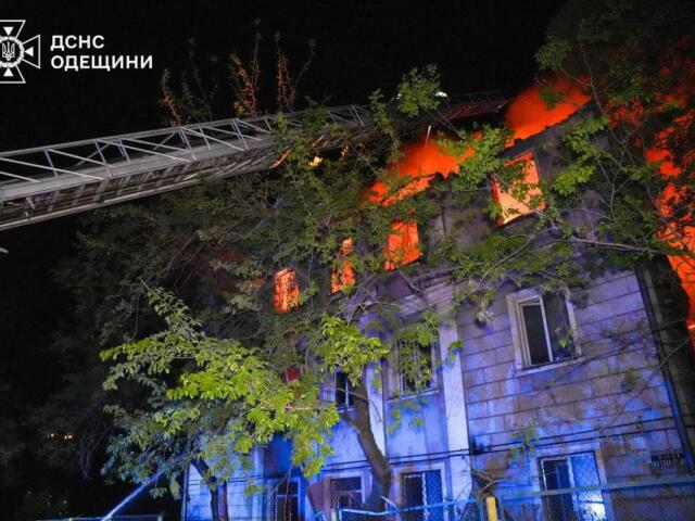 Odesa po ruskom útoku 1. mája 2025
