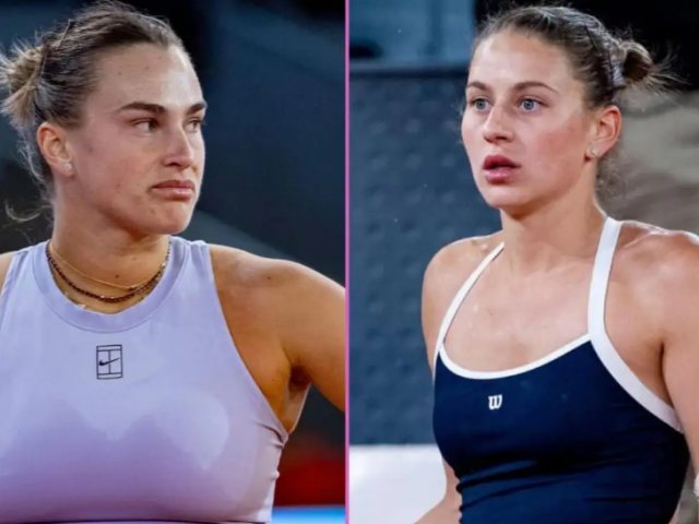 Arina Sobolenková (Biel.-1) - Marta Kosťuková