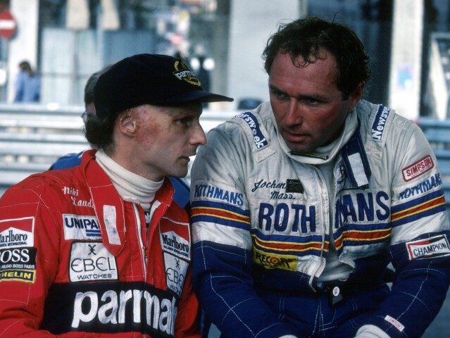 Jochen Mass, Niki Lauda