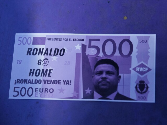 Ronaldo, bankovka