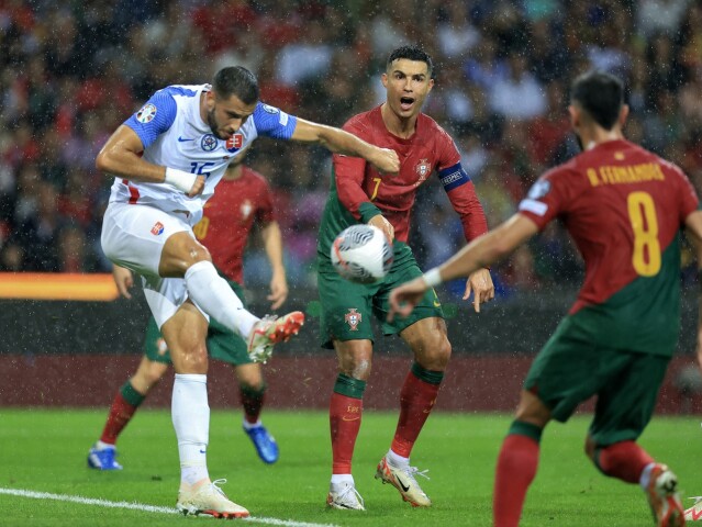 Dávid Hancko, Cristiano Ronaldo