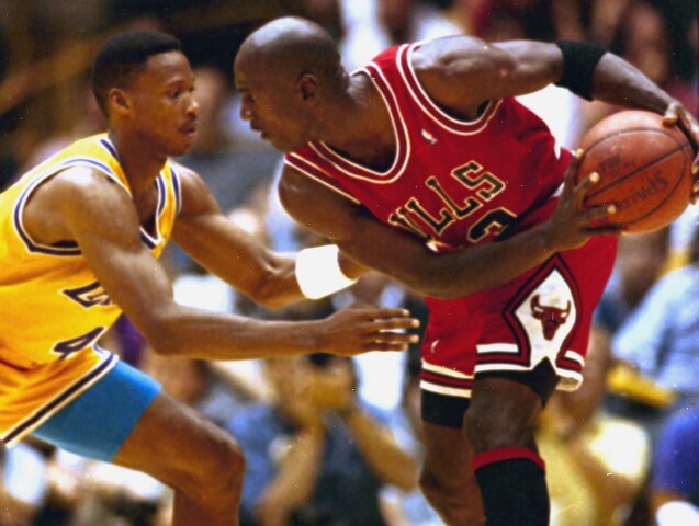 Byron Scott, Michael Jordan