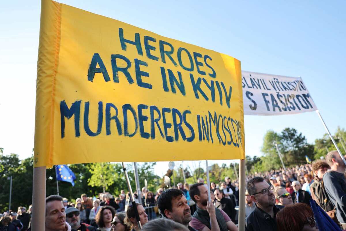 Bratislavský protest 'Slovensko je Európa'