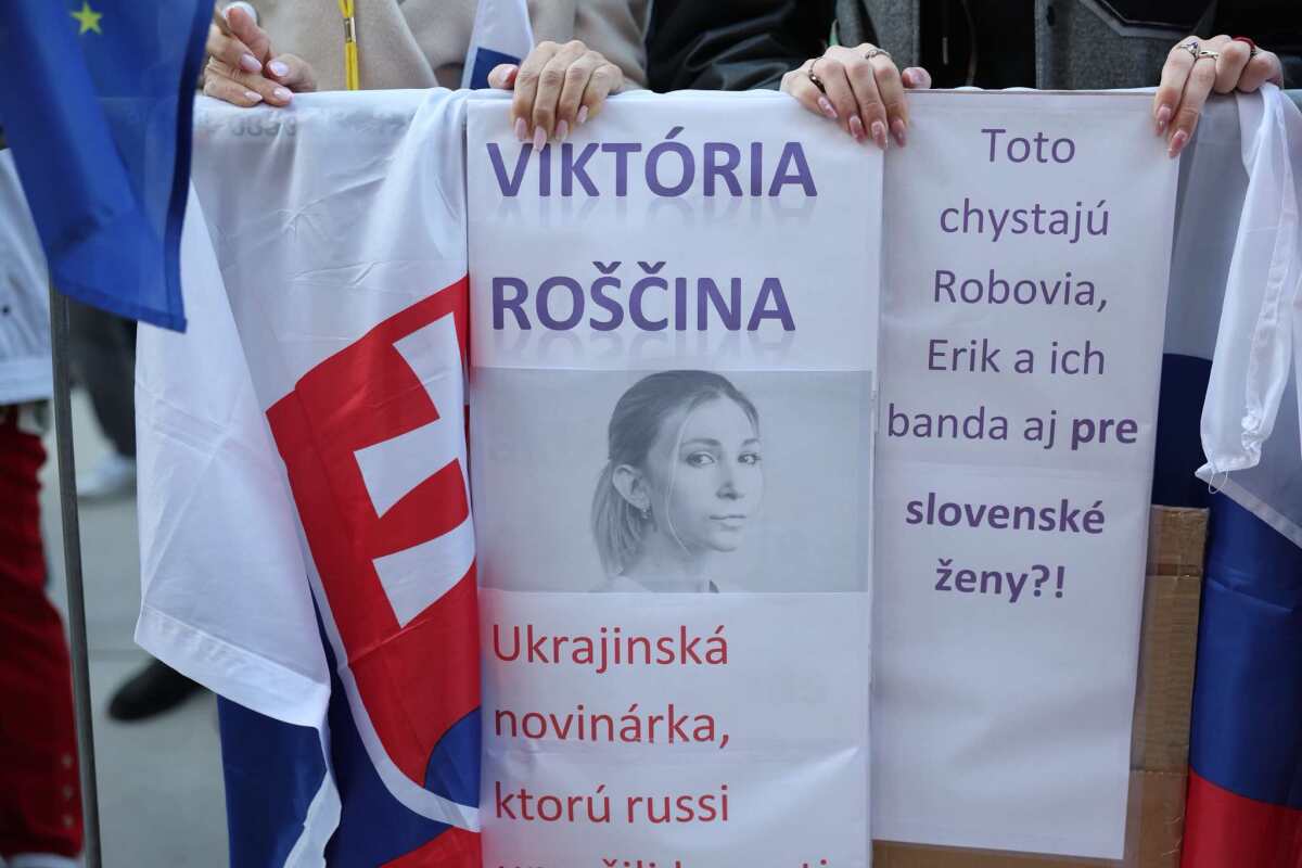 Bratislavský protest 'Slovensko je Európa'