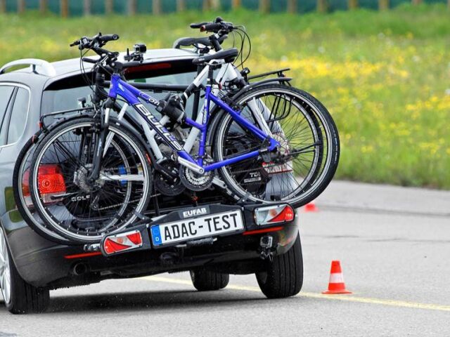 ADAC - test nosicov bicyklov