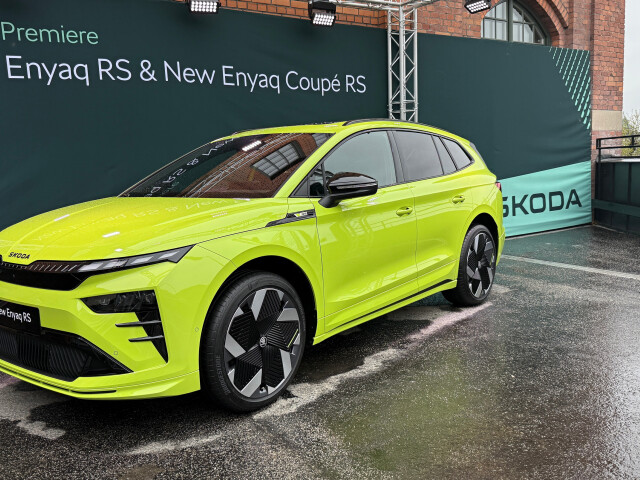 Škoda Enyaq RS - premiéra v Štokholme (2025)