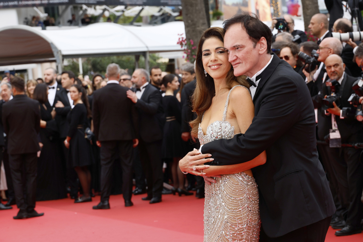 Režisér Quentin Tarantino a jeho manželka Daniella Pick.