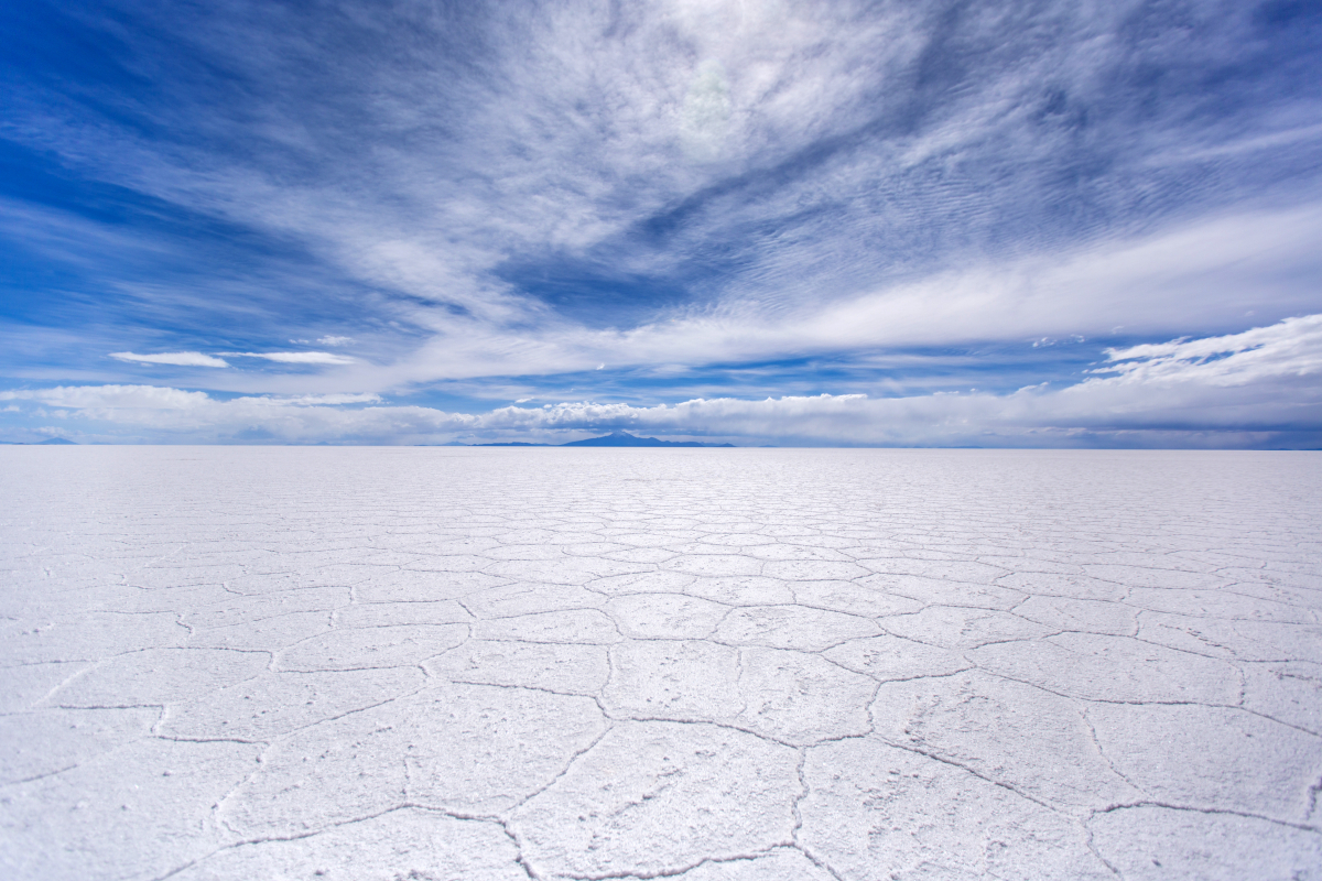 Salar de Uyuni, Bolívia, pláň, soľná pláň, rovina