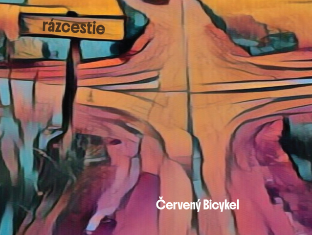 album červený bicykel