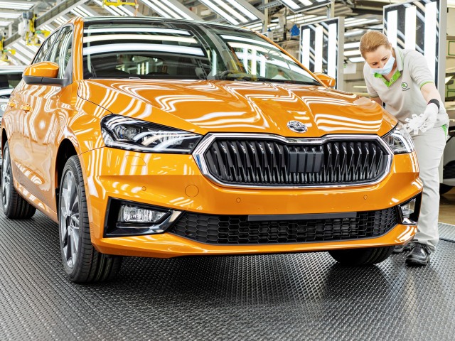 Škoda Fabia - výroba