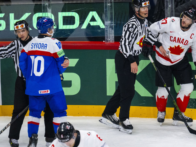 Švédsko MS2025 Hokej A Kanada Slovensko