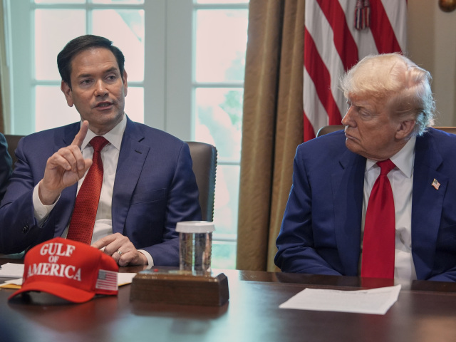 Marco Rubio a Donald Trump