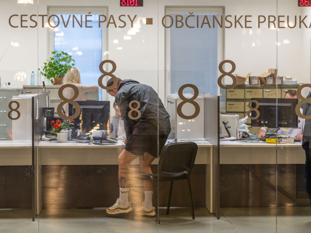 Klientské centrum, doklady,