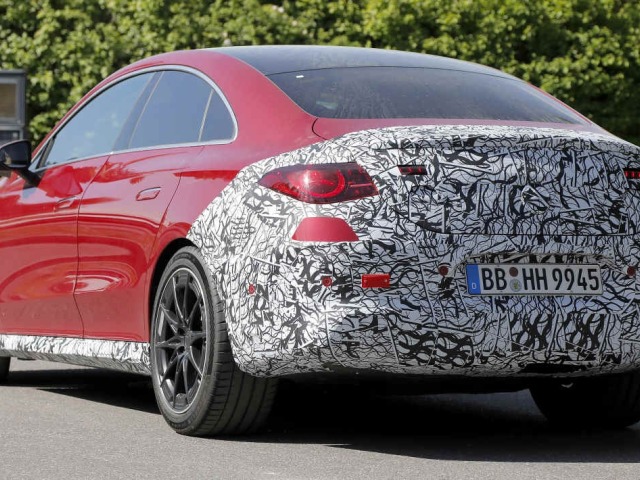 Mercedes-AMG CLA - testovací prototyp 2025
