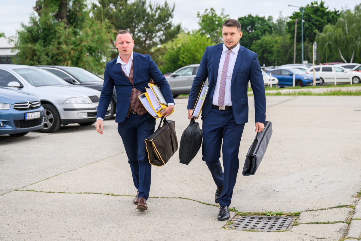Černák,  Jakub Križan, Erik Magál