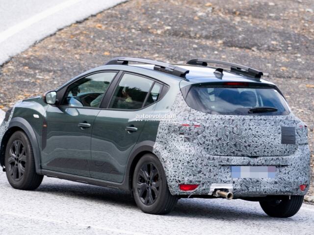 Dacia Sandero - prototyp faceliftu 2025