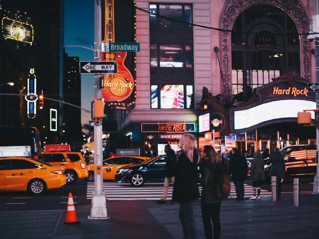 New York, USA, Amerika, Hard Rock Cafe, Broadway