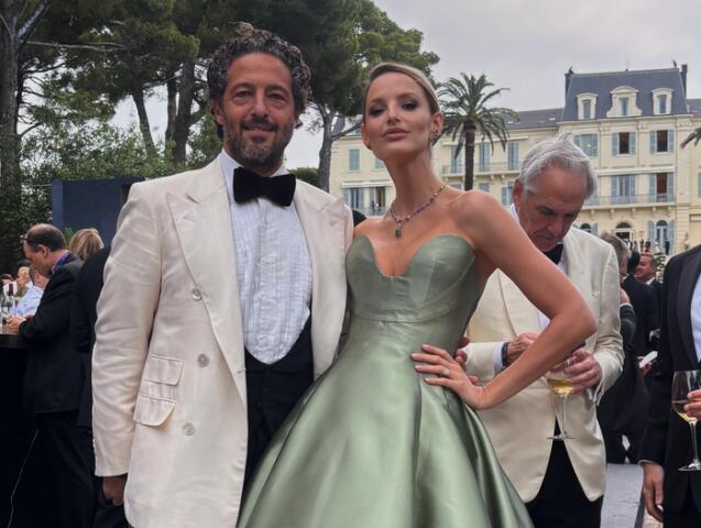 Slovenská topmodelka Michaela Kocianová a jej partner Rafic Said. 