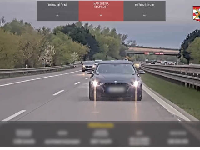 nedovolená rýchlosť, D1, Polícia ČR