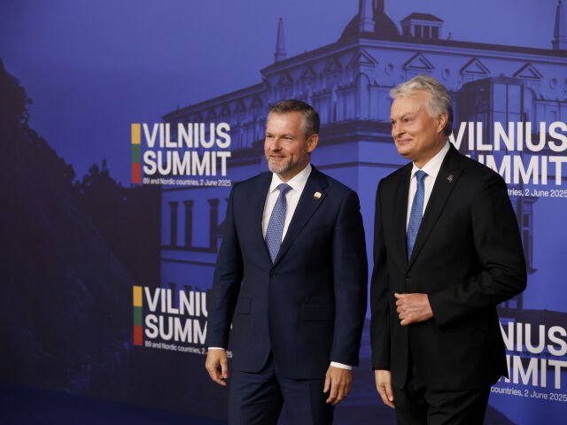 Litva B9 SR NATO summit Vilnius Nauséda Pellegrini uarus