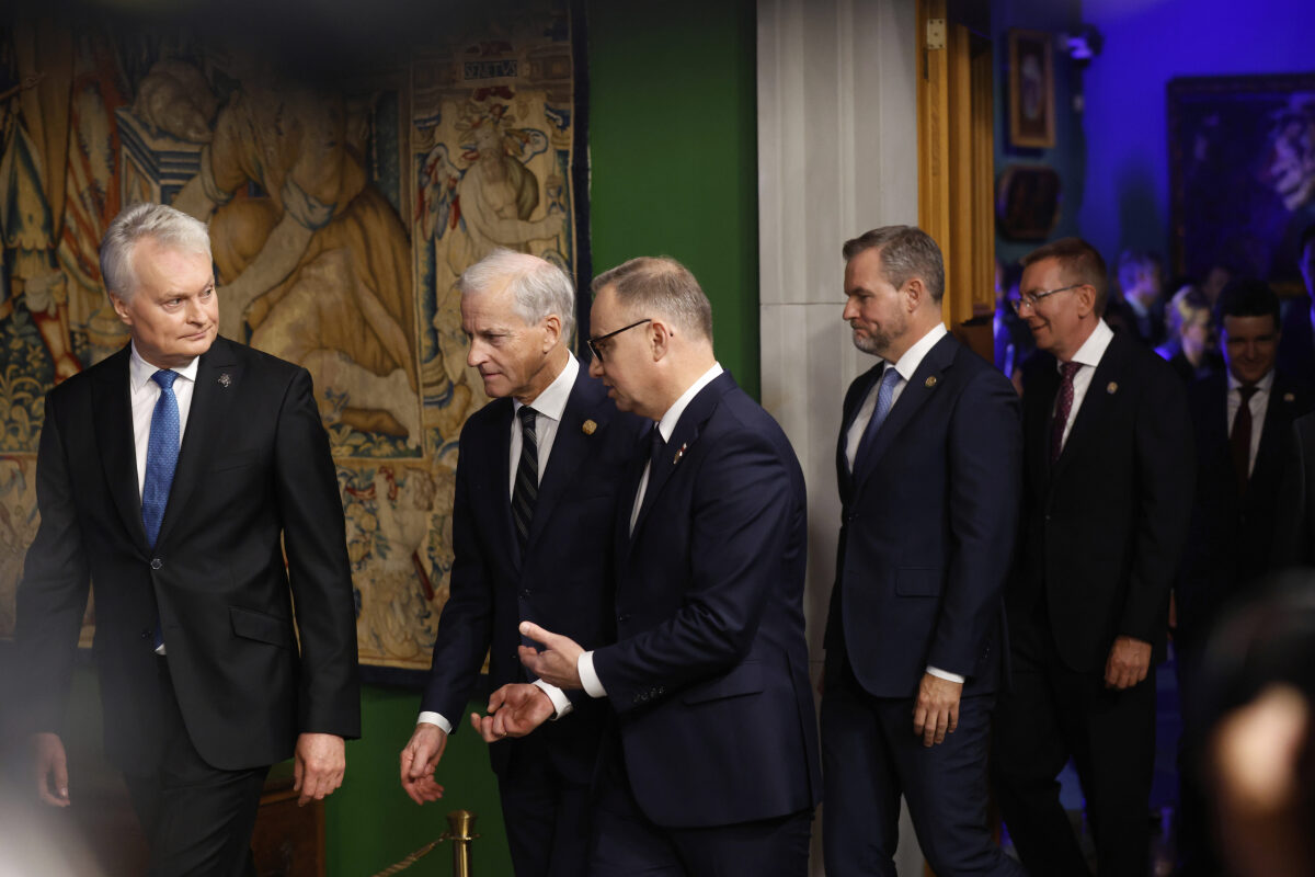 Litva B9 SR NATO summit Vilnius Nauséda Pellegrini uarus