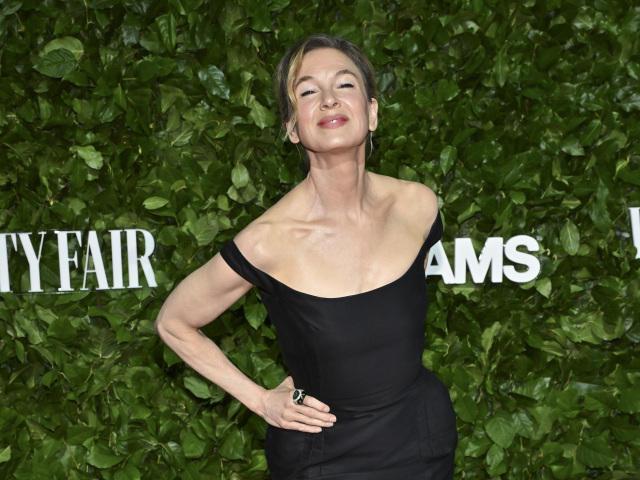 Herečka Renee Zellweger na cenách Gotham Television Awards.