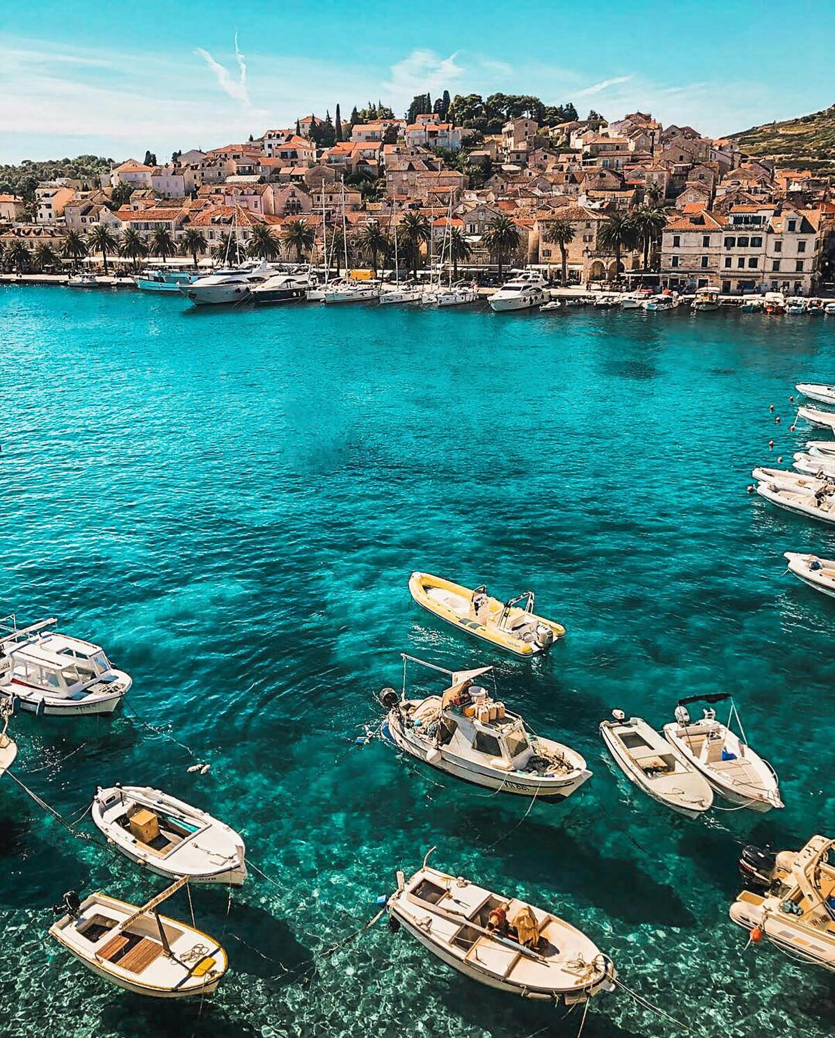 Chorvátsko, more, dovolenka, cestovanie, Hvar, Splitsko-Dalmácia