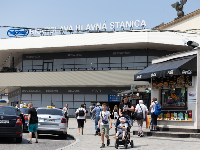 hlavná železničná stanica Bratislava