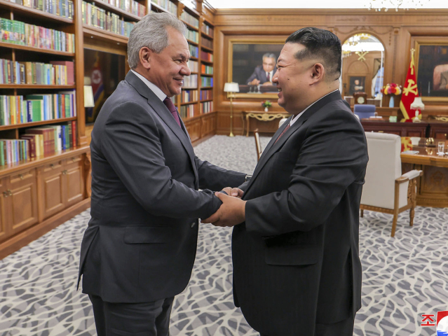 Šojgu, Kim Čong-un