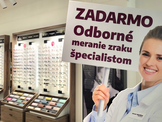 očná optika, optometrista, okuliare