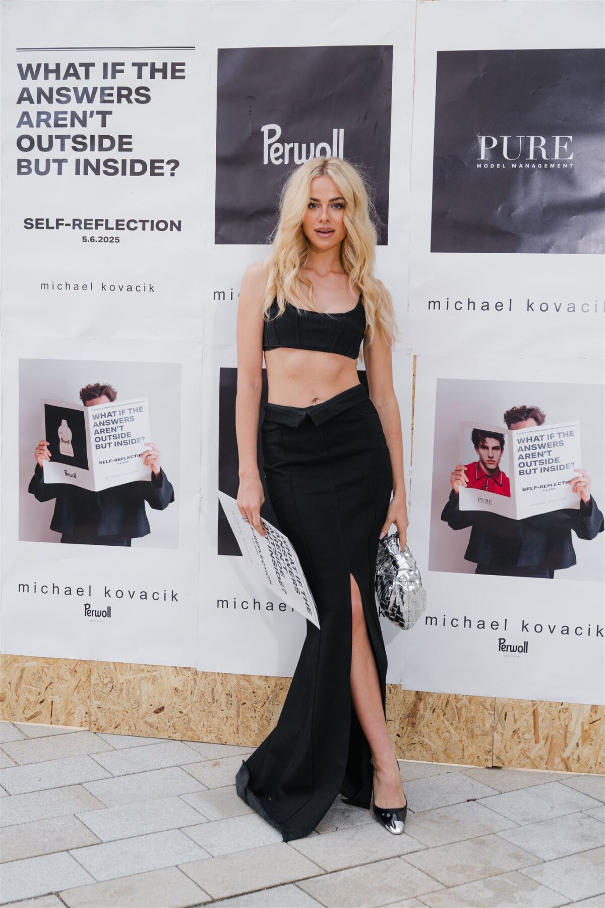 Modelka a miss Katarína Očovanová. 