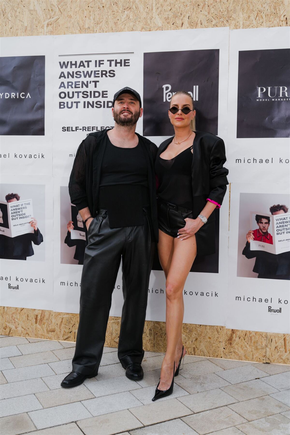 Modelka Denisa Mendrejová a Adam Dětský. 