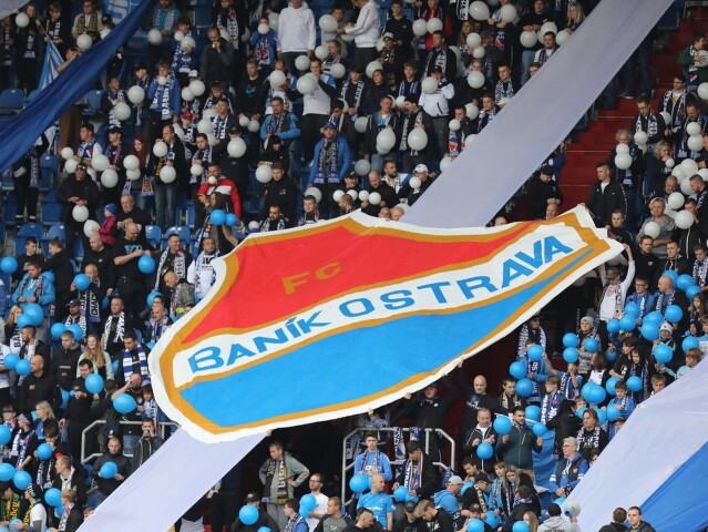 Fanúšikovia Baníka Ostrava