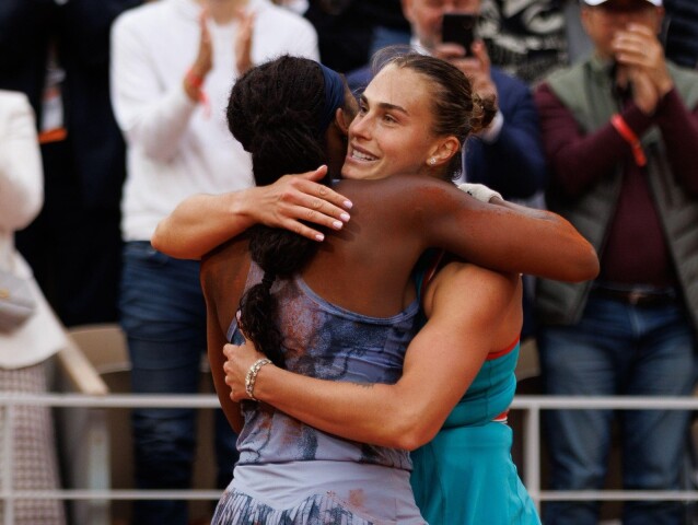 coco gauffová, arina sobolenková