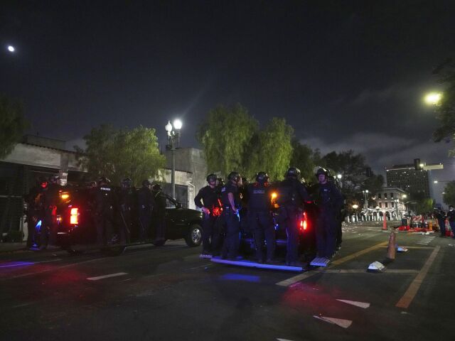 Los Angeles, protesty, garda