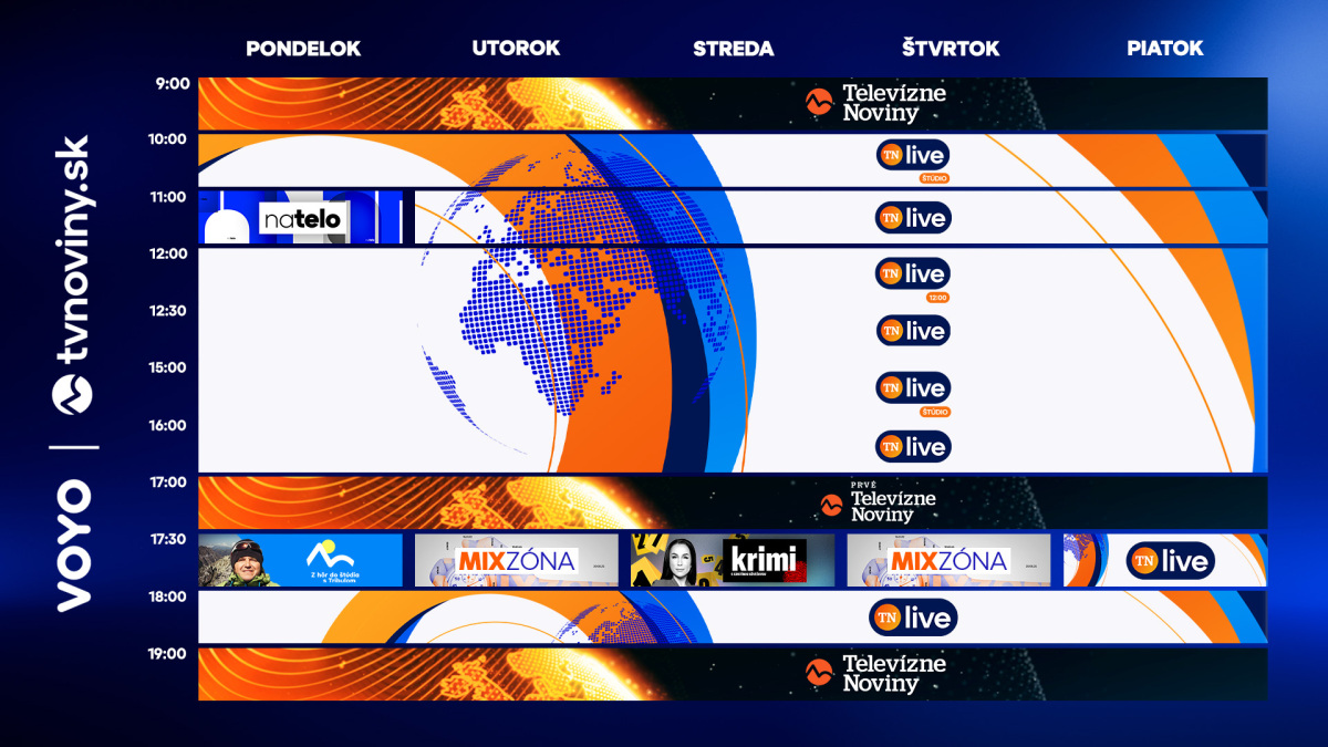 TN live programova struktura