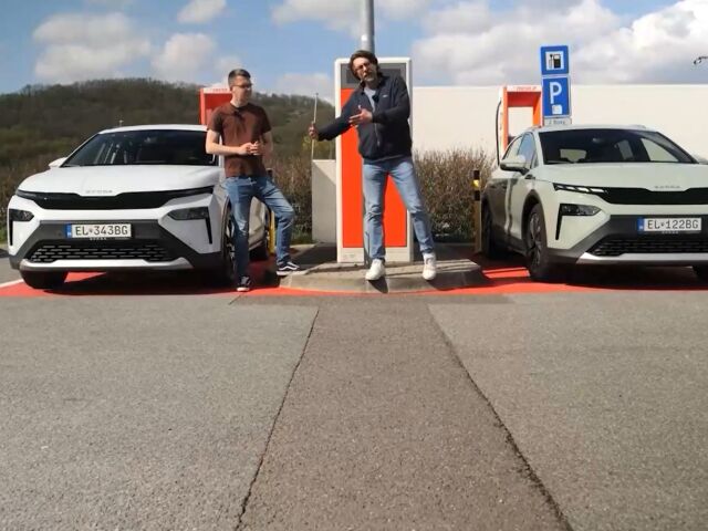 Škoda Elroq vs Enyak - test Motoring 2025