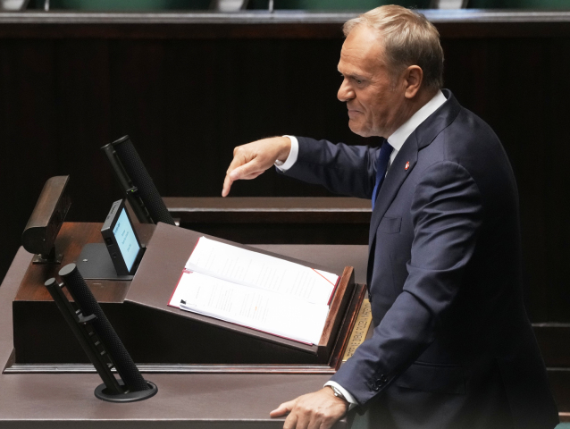 Poľský premiér Donald Tusk