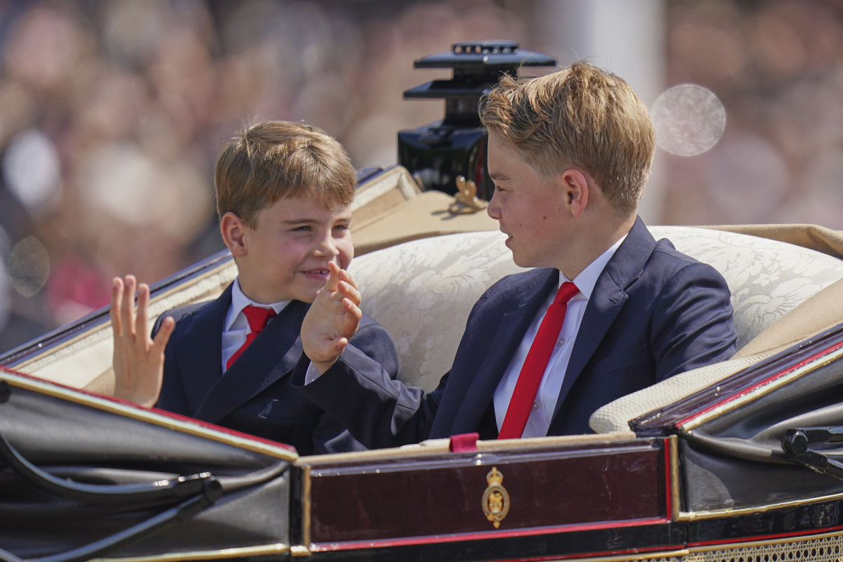 APTOPIX Britain Royals Trooping the Colour